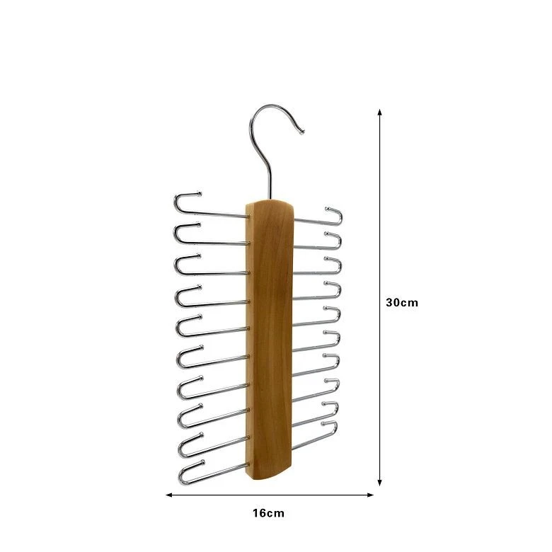 wooden tie hanger Customized(001)
